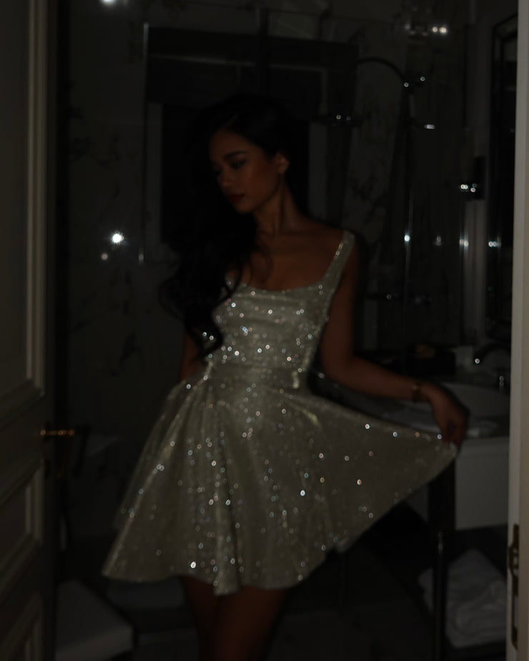 The Sparkly Mini Scarlett Dress