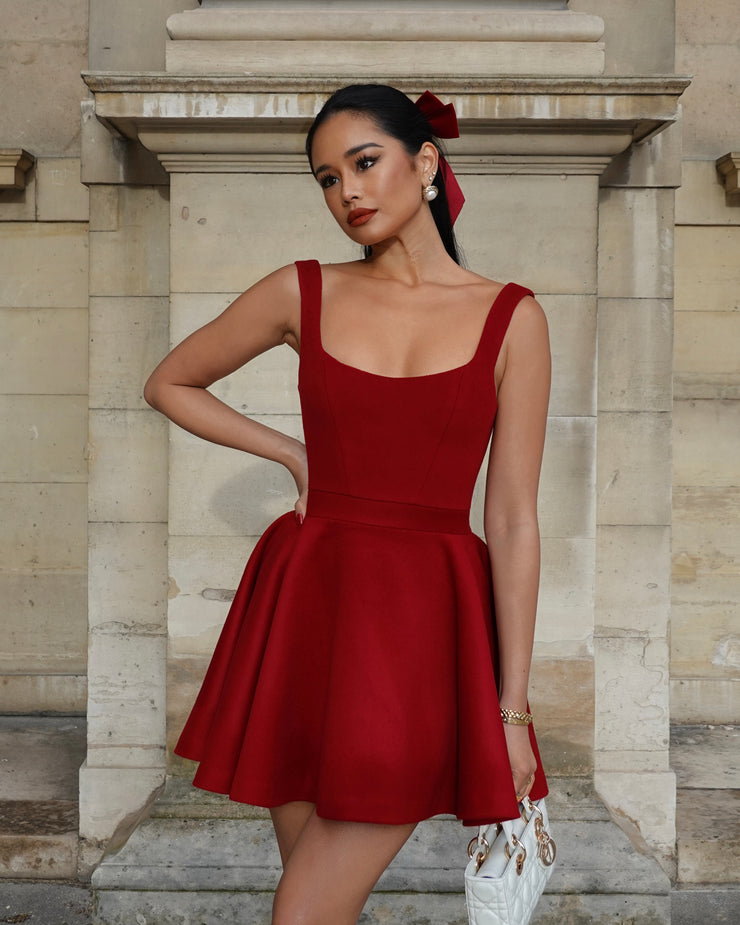 cashmere red dress Cashmere Dolman Sweater Dress