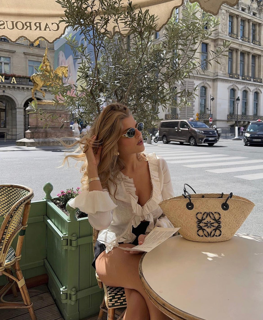 Thé Alana Blouse – LA RIVIERA STORE