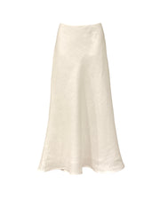 Oceana Midi Skirt in Linen