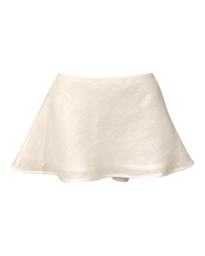 Sienna Mini Skirt in Linen