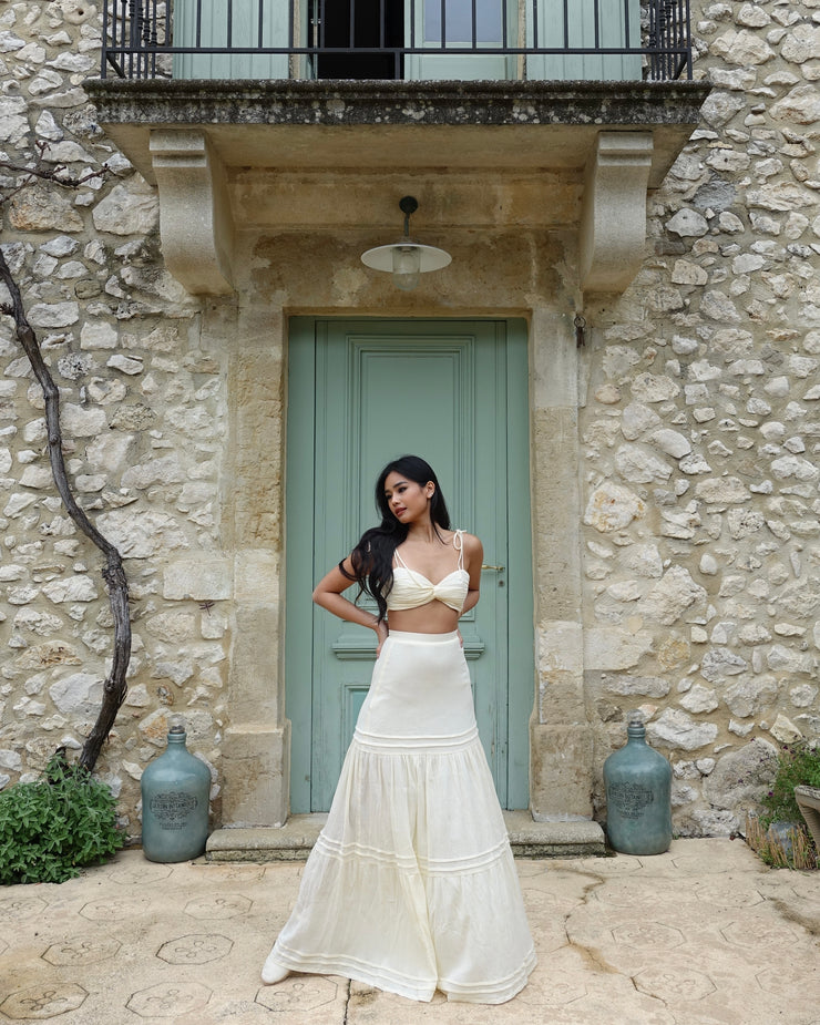 ♡ Ramatuelle Maxi 3 Tiers Skirt