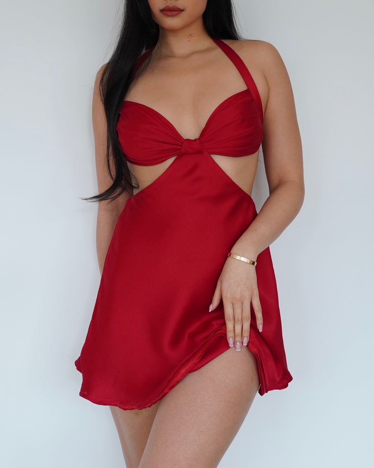 ♡ The Beaulieu Dress in Red ♡